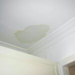 Water stains in ceilings could require repair and waterproofing