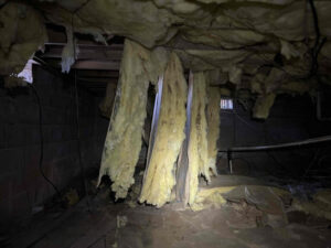 soggy insulation repair - sedona waterproofing solutions -  mooresville nc