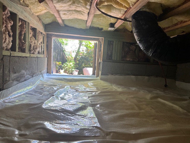 Crawl space liner installation Charlotte, NC